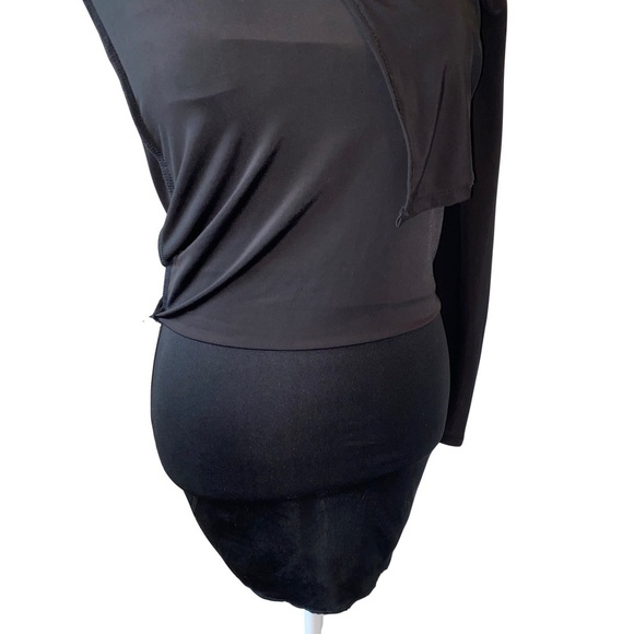 21 Saints Midi One-shoulder Cocktail Dress with Cutout on Left Shoulder size M - Picture 7 of 10